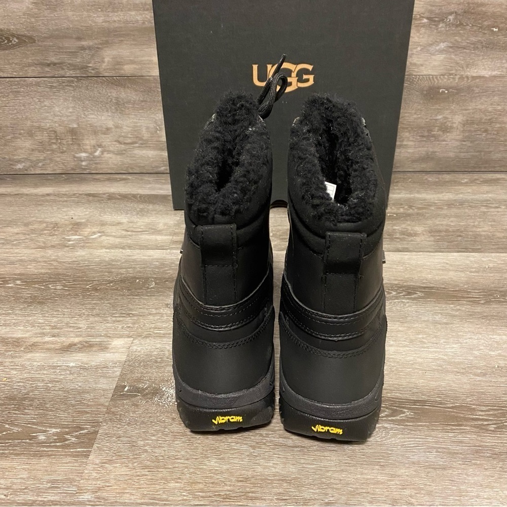 UGG | Men’s Felton Waterproof Snow Boots Black Size 9 NEW - Picture 9 of 10